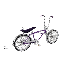 20" Street Lowrider Bike - 144 Spoke Wheels Bent Springer Fork